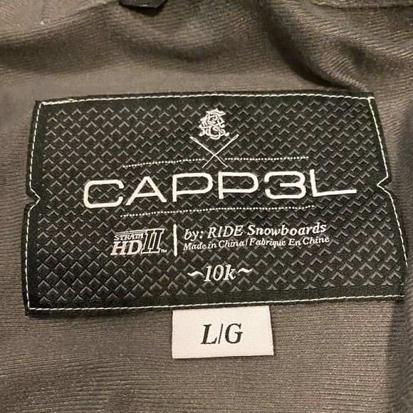 Ride (CAPP3L) Men’s Snowboard Jacket Sz L - Picture 3 of 6